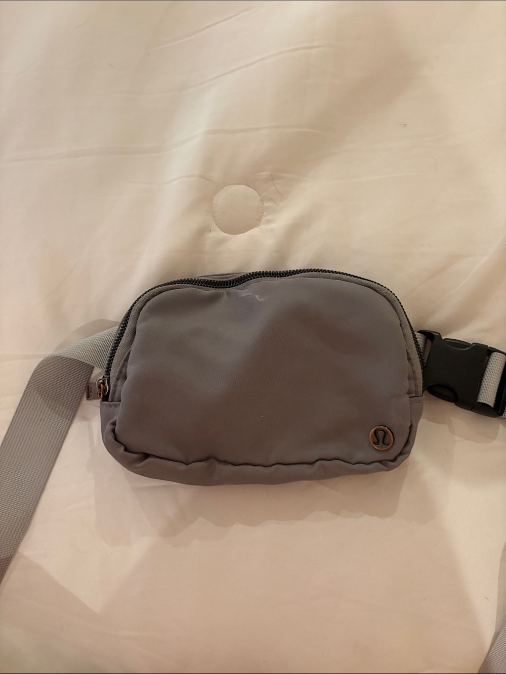 lululemon athletica Light Gray Waist Bag